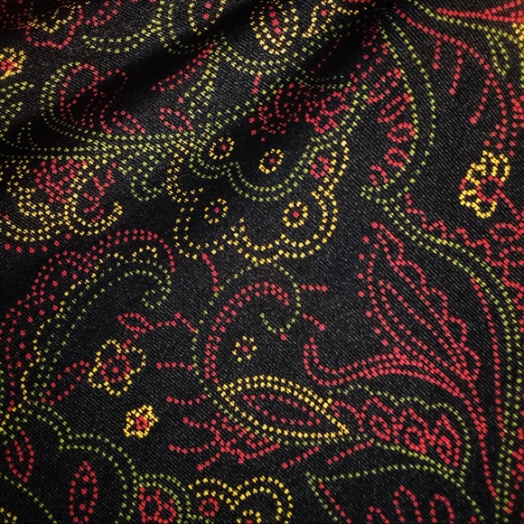 ❌SOLD❌ deadstock boho paisley midi skirt - Picture 6 of 7